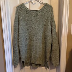 Cozy Green Women's Sweater
